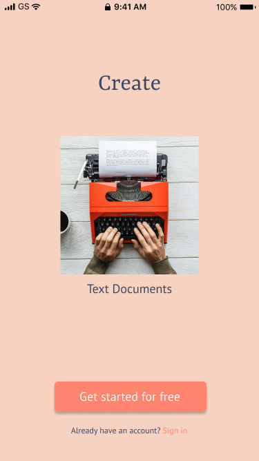 Archia's mobile onboarding three