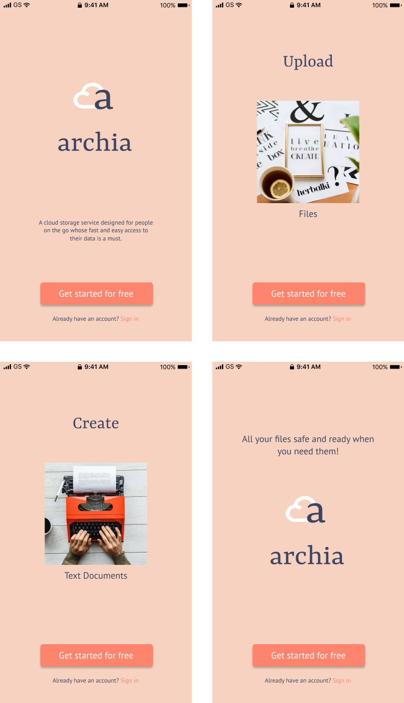 Final high fi mobile onboarding