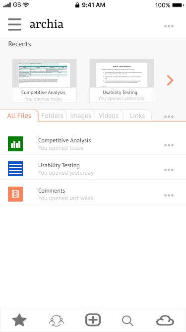Final mobile dashboard